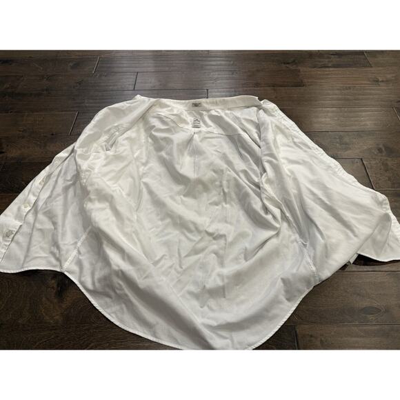 Peter Millar Mens White Nanoluxe Easy Care Long Sleeve Button Up Shirt Size XL - Picture 5 of 9